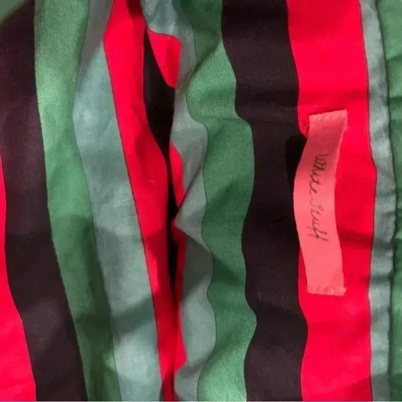 White Stuff Green Crochet Beach Tote with Lining - Picture 6 of 8